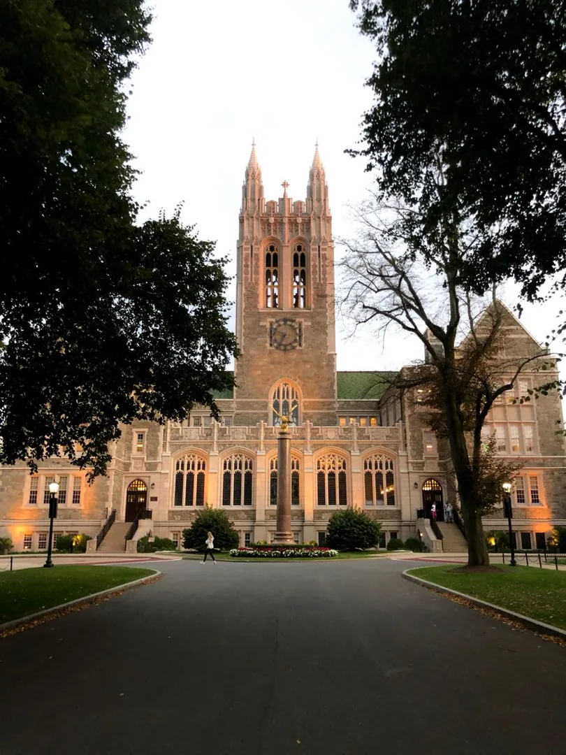 Gasson Hall on the Boston College campus